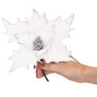 Kalėdinė dekoracija - puansetijos žiedas Springos CA0720, 26 cm