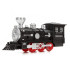 Žaislinis geležinkelio rinkinys su lokomotyvu ir efektais Springos KG0053