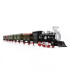 Žaislinis geležinkelio rinkinys su lokomotyvu ir efektais Springos KG0053