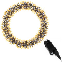 LED šventinis vainikas 300 LED 40 cm CL1233