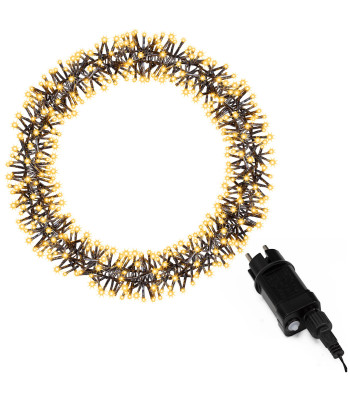 LED šventinis vainikas 300 LED 40 cm CL1233