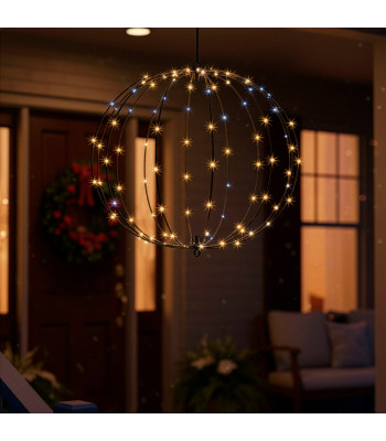 LED dekoratyvinė šviesos kamuolys 160 LED Springos CL1236