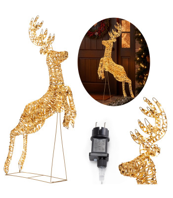 Kalėdinis LED elnias 120 LED CL1243