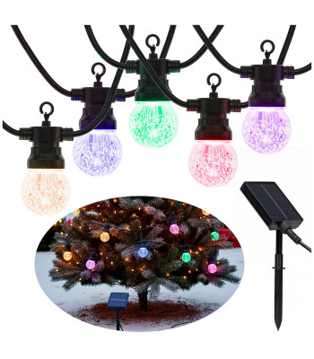 Lauko LED girlianda 15 LED spalvota CL1248 Springos