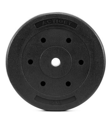 Bituminis svorio diskas 15 kg, 29 mm grifui, ACTIGET ACT0068