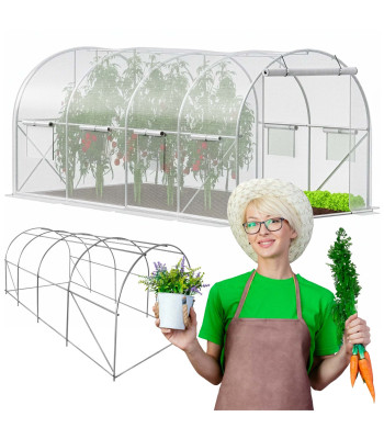 Sodo šiltnamis tunelis 4,5 x 2,5 x 2 m