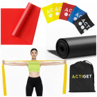 Pretestinių gumų komplektas mankštai 5 vnt. ACT0106