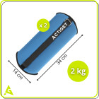 Svoriniai diržai mankštai 2 x 2 kg ACT0130