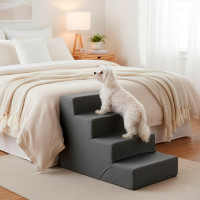 Šunų laiptai 4 pakopos su 40 cm platforma