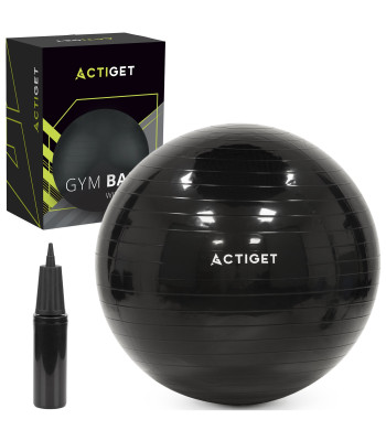 85 cm fitneso kamuolys pilates ir jogos pratimams su pompa