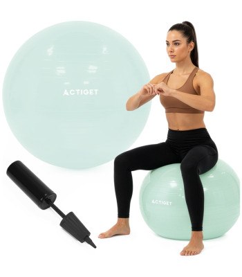 Fitneso kamuolys pilates ir jogos pratimams su pompa