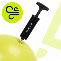 Nešiojamas kamuolių pompa diskams pripūsti, universalus rankinis pompa su adata