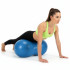 Pripučiama žemės riešuto formos kamuolys reabilitacijai 85 cm, su pompa mankštai, mėlynas