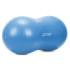 Pripučiama žemės riešuto formos kamuolys reabilitacijai 85 cm, su pompa mankštai, mėlynas