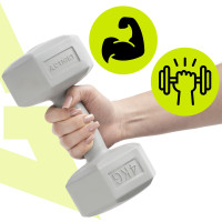 Hanteliai 2 x 4 kg ACT0162