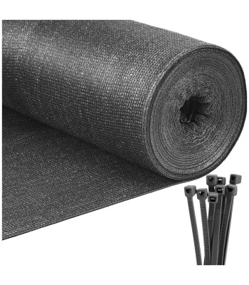 uždengimo tinklas šviesiai antracito spalvos 185 g/m² 1,7 x 10 m sn0068