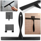 Vonios kambario stiklo valytuvas su guma HA1115