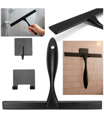 Vonios kambario stiklo valytuvas su guma HA1115