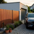 PVC privatumo uždanga balkonui, terasai ir tvorai Springos 500 x 140 cm, ruda