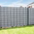 Šviesiai pilka tvoros juosta Springos® 4,75 cm x 50 m, 450 g/m² FN0013