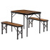 Turistinis stalas su suolais CS0186