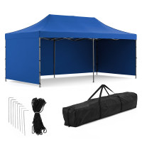 Sodo palapinė 3 x 6 m, mėlyna (GP0007)