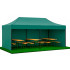 Sodo palapinė 3 x 6 m, žalia (GP0009)