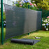 Šviesiai antracito spalvos šešėliavimo tinklas 185 GSM, 1,7 x 25 m (SN0067)