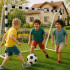 Nešiojami futbolo vartai SG0011A