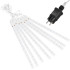 Kalėdinė LED girlianda „Meteor“ Springos CL1215, 144 LED, mėlyna