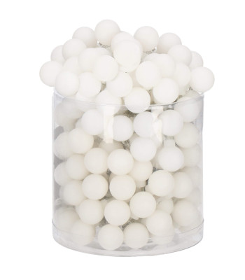 Balta LED girlianda „Springos CL0176“, 50 lempučių, 7,5 m
