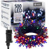 Kalėdinė LED girlianda „Springos CL4088“, 500 lempučių, 27,5 m, mėlyna