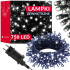 Kalėdinė LED lempučių girlianda „Springos“ CL4092, 750 LED, 40 m, šaltai balta