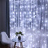 Springos CL0098 dekoratyvinė 400 LED varveklių girlianda, šaltai balta