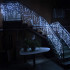 Springos CL0098 dekoratyvinė 400 LED varveklių girlianda, šaltai balta