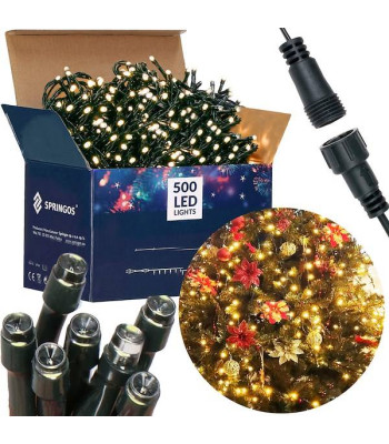 Kalėdinės lemputės Springos CL0521 500 Led 25m