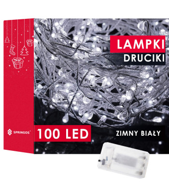 Kalėdinės lemputės ant baterijos Springos CL0072 3m