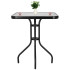 Sodo stalas Springos GF1018, 60 x 60 x 70 cm