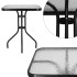 Sodo stalas Springos GF1018, 60 x 60 x 70 cm