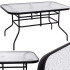 Sodo stalas Springos GF0080, 120 x 70 x 70 cm