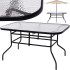 Sodo stalas Springos GF0080, 120 x 70 x 70 cm