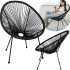 Sodo krėslas, Springos GF0085, 72 × 82 × 85 cm