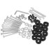 Sodo batutas su vidiniu apsauginiu tinklu Springos TP0006 305 cm 10ft