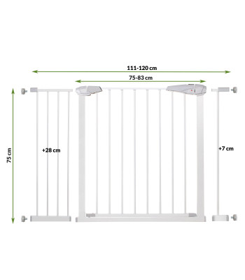 Apsauginiai varteliai Springos SG00001AC, 76–120 cm