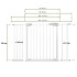 Apsauginiai varteliai Springos SG0001AB 118-127cm
