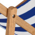 Medinis gultas Springos DC0012 DSWY, impregnuotas, geltonai baltas audinys