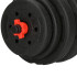 Hantelių komplektas Springos, FA1670A+FA1670B, 2x20kg