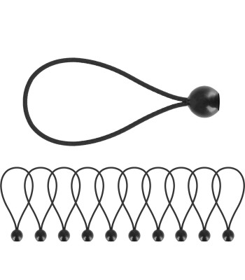Guminės juostos su kamuoliuku, 10 vnt. – Springos GA0033