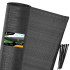 Užtamsinimo tinklas antracito spalvos Springos SN0049, 65 g/m2, 1,5 x 50 m