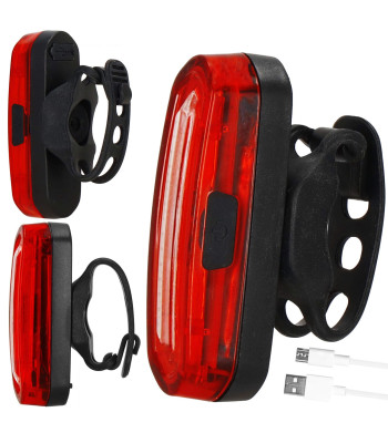 Dviračio galinis žibintas Springos BA0057 usb